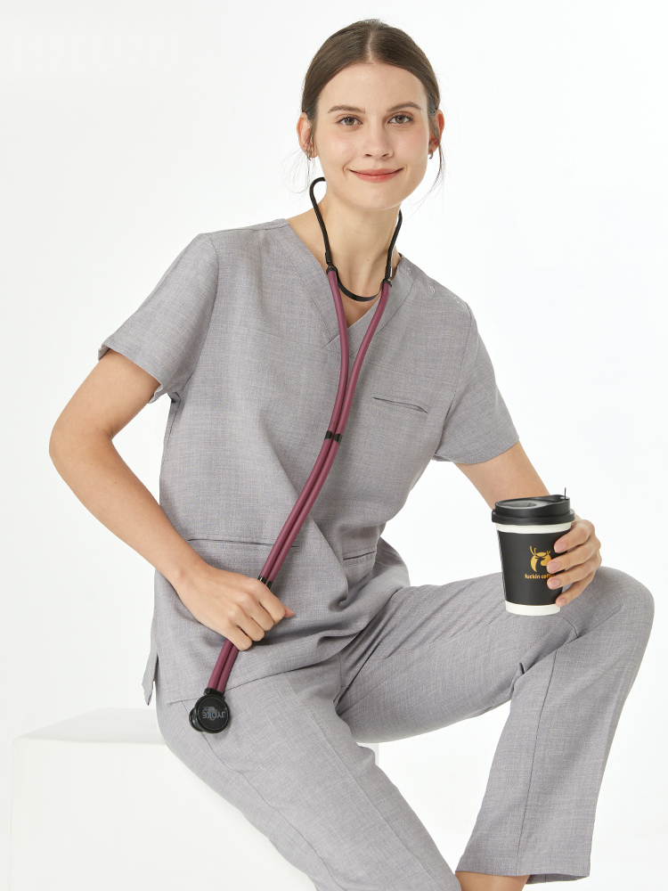 Micro Stretch Women‘s Nursing  - Medical Lab Coat review and price